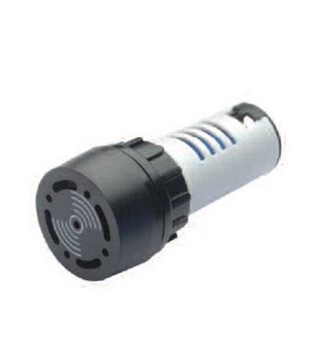 Buzzer E2S22DBZ 230vAC Continuous Tone 80dB(A)@10cm IP65 iØ22,5 mm Panel Mount